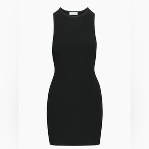 Babaton Sculpt Knit Racer Mini Dress